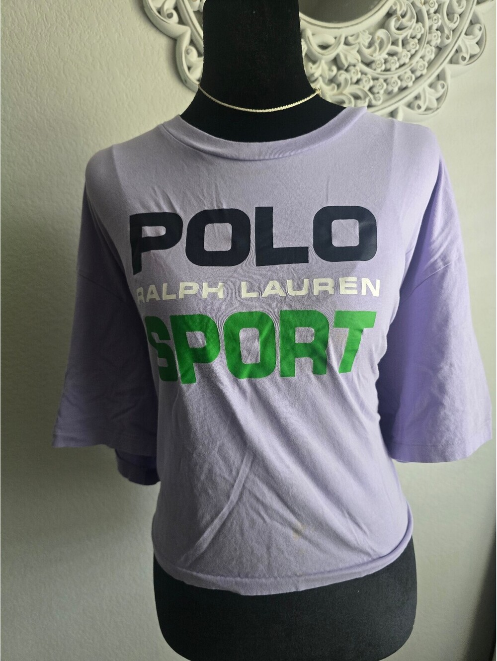 Polo Ralph Lauren Sport Lavender Purple T-Shirt XXL